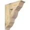 Ekena Millwork Funston Traditional Rough Sawn Bracket, Douglas Fir, 6"W x 20"D x 24"H BKT06X20X24FST01RDF - alternate 1